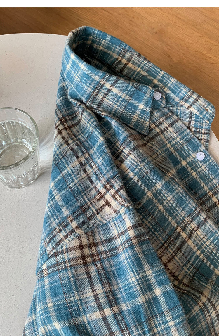 ストリート系長袖シャツ